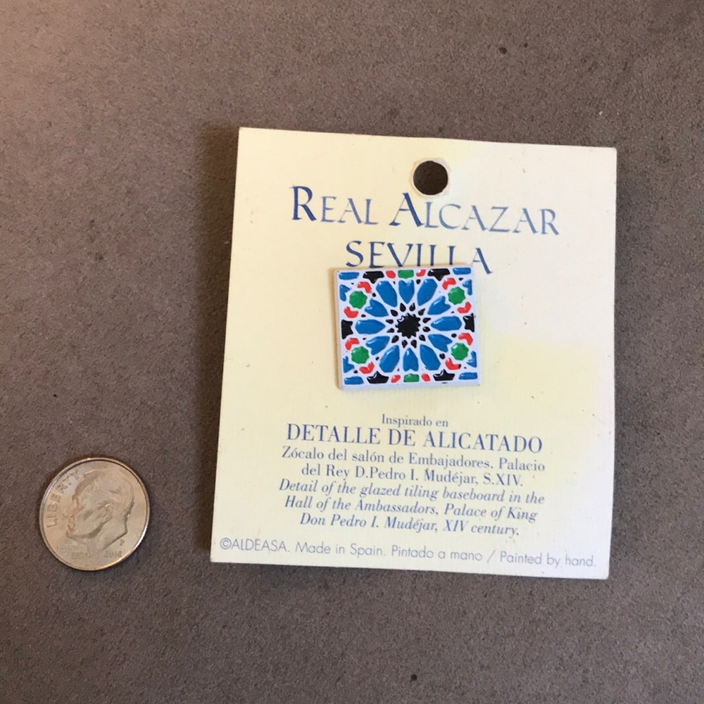 Tile pin - Real Alcazar Sevilla